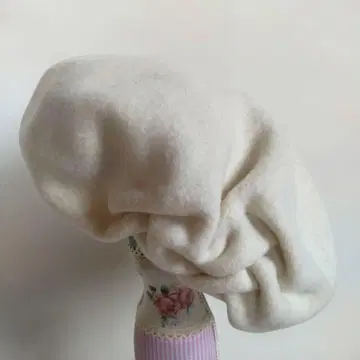 미사용 타케우치 카나에 베레모 울 화이트