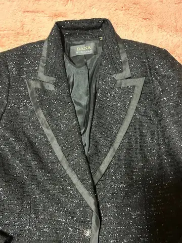 DANA BUCHMAN 블랙 테일러드 자켓