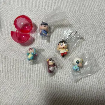 짱구는 못말려 캡슐 가챠가챠 5개 세트