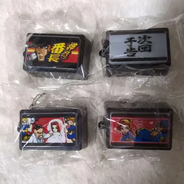 [미사용 4종 세트] 오스! 반초 뮤직 푸시 버튼 마스코트