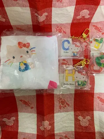 헬로키티 가챠 3종 세트