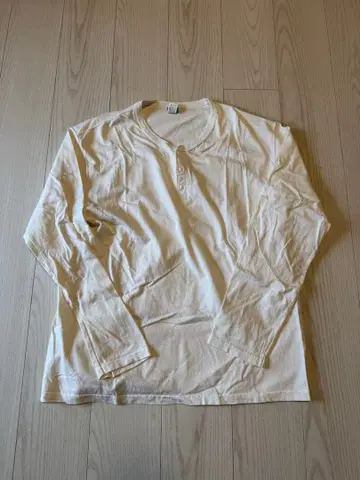 Good On 헨리넥 긴팔 T셔츠 (XL)