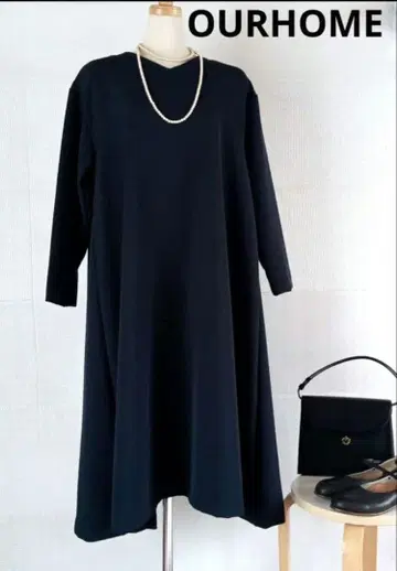 [ ourhome ] 믿음직한 원피스 다크 네이비