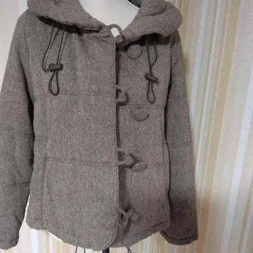 브라운 더플 코트