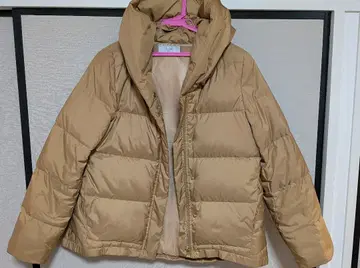 [ 정가 23100엔 ] 슬로브 이에나 숄 후드 숏 다운 코트 36