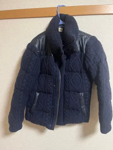 DUFFER of STGEORGE 니트 다운 자켓 M 사이즈