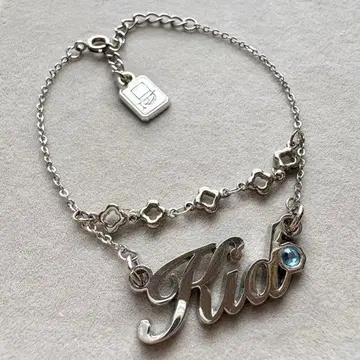 명탐정 코난 괴도 키드 팔찌 네이비 블루의 주먹 실버