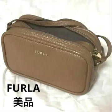 [새상품급] FURLA 숄더백 브라운 안심 감정