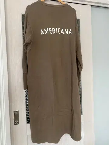 아메리카나 americana 맨투맨 원피스