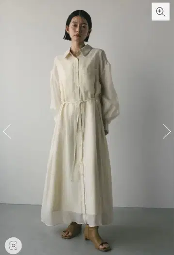 stylemixer 시어 레이어 셔츠 원피스 M 사이즈 스타미키