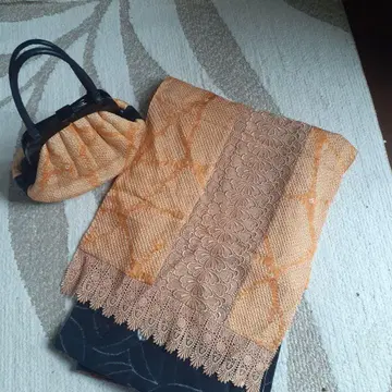 38000엔 구매 귀중한 시보리 일본 의류용 백, 숄 세트