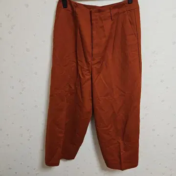 BEAUTY & YOUTH 오렌지 와이드 팬츠