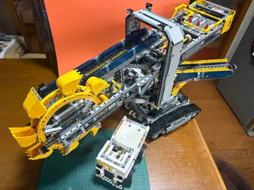 [정크] 레고 테크닉 42055 버킷 굴삭기 완성품