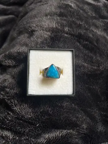 헤미모르파이트 실버 반지 삼각형 15호 스타본