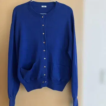 IENA 파랑 가디건 긴팔