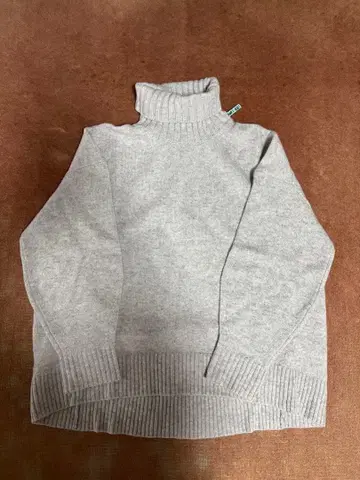 BEAUTY & YOUTH 울 캐시미어 아쿠아 터틀넥 니트