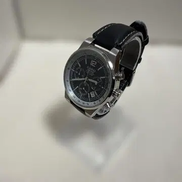 CASIO EDIFICE EF-500 사외 블랙 가죽 밴드