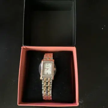 HIROKO KOSHINO 아날로그 시계 실버/로즈 골드