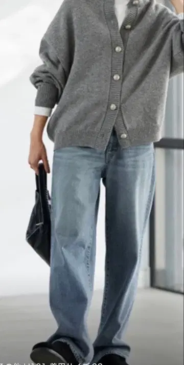 FRAMEWORK 데님 스트레이트 레그 팬츠 34