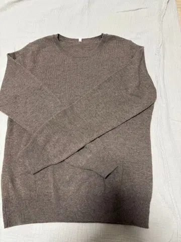 무인양품 캐시미어 100% 긴팔 니트 스웨터