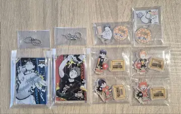 하이큐 아크릴 mini 피규어 도미노풍 아크릴 키링 카라스노