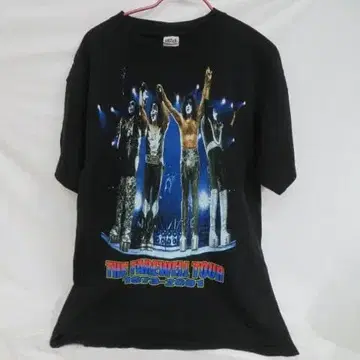 KISS 티셔츠 L 레어