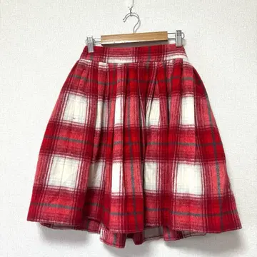 Maglie le cassetto 마리에르 카세트 체크 미니 스커트S