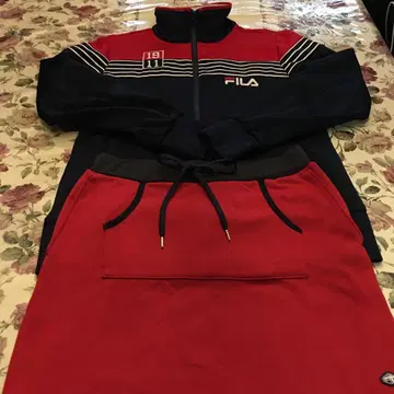 FILA 집업 자켓 피드라 스커트 셋업