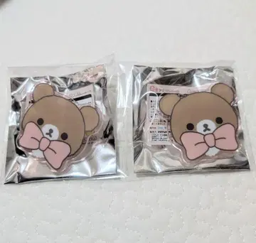 리락쿠마 네오 리라 복권 G상 아크릴 배지 차이로이코구마