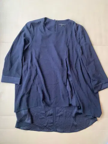 TARA JARMON 네이비 긴팔 셔츠 36