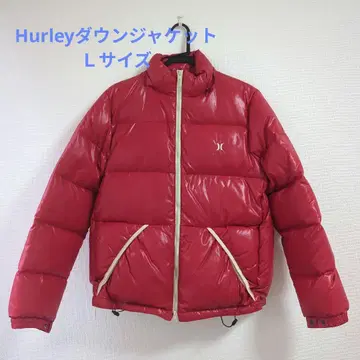 Hurley 다운 자켓 L 사이즈 빨간색