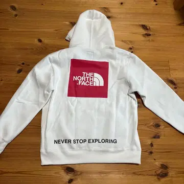 THE NORTH FACE 화이트 후드티