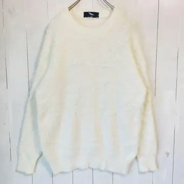 보송보송 크루넥 스웨터 폭신 XL 사이즈