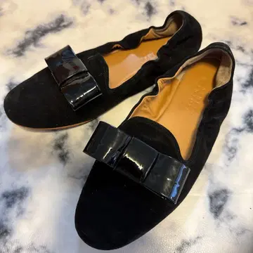 BARNEYS NEWYORK 펌프스 리본 블랙