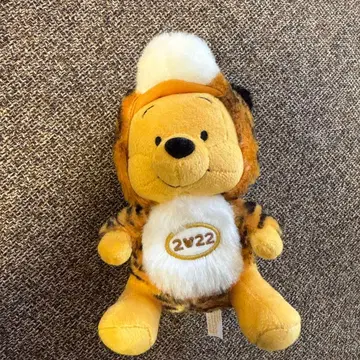 디즈니 푸우 간지 호랑이 인형 배지 2022