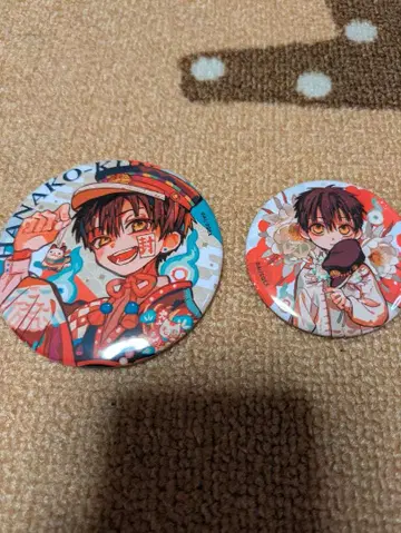 지박소년 하나코 군 10주년 기념 뮤지엄 캔뱃지 보타니컬 빅 하나코 군