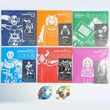 MUSIC 엔진 UNDERTALE 오케스트라 어레인지 CD Vol.2~6