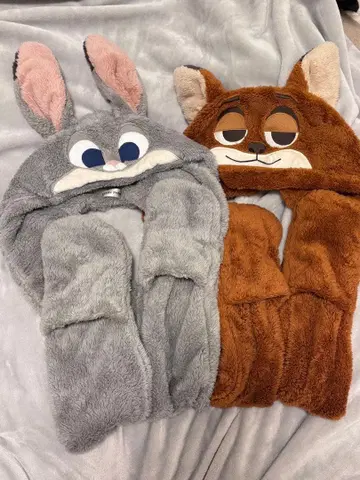 주토피아 아베일 주디 닉 머플러