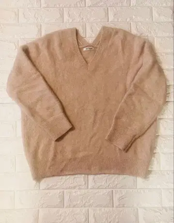 윔 가젯 울 V넥 풀오버