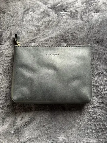 analogico 아날로지코 사각 파우치 M 블랙