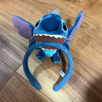 스티치 인형 머리띠