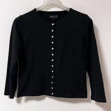 agris 블랙 가디건 S 사이즈