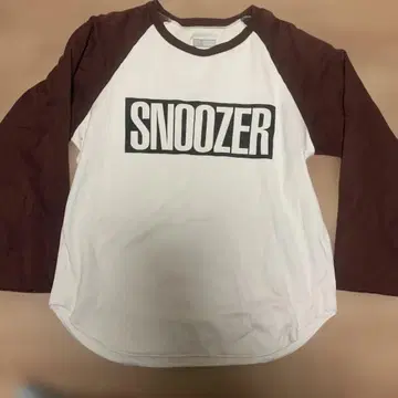 귀중! 넘버나인 스누저 잡지 콜라보 래글런 맨투맨 3