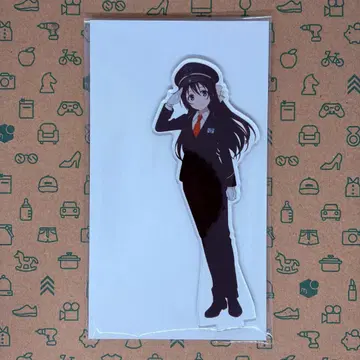 사쿠라자카 시즈쿠 아크릴 스탠드 유리카모메 개업 30주년 콜라보