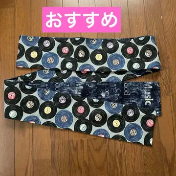 목화, 반폭 오비, 레코드 패턴