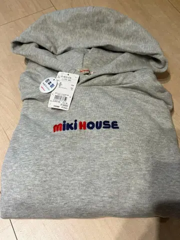 MIKI HOUSE 후드티 L 사이즈 미사용 새상품 미키하우스