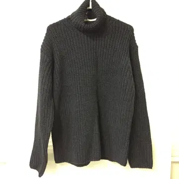 미사용 페레스테조 PERESTESO 울 터틀넥 스웨터