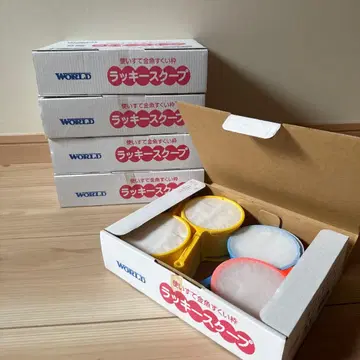 럭키 스쿠프 6호 100개입 4상자 400개 + 개봉 완료 80개 증정