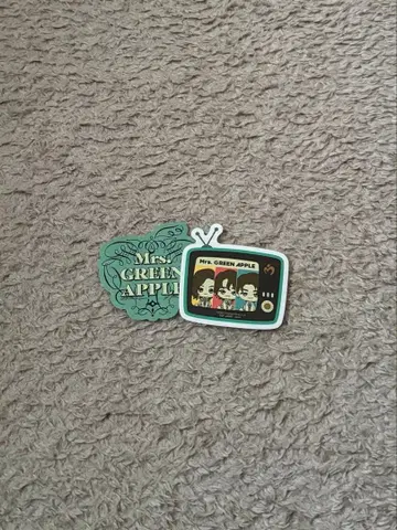미세스 그린애플 제일복권 스티커