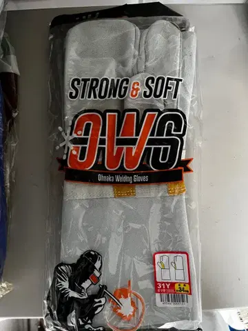 새상품 용접용 3손가락 가죽 장갑 10켤레 세트